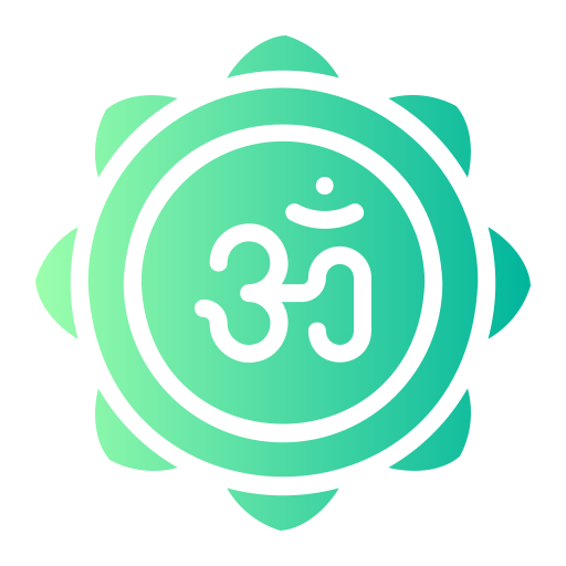 Hinduism Generic gradient fill icon