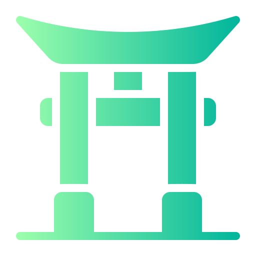 神道 Generic gradient fill icon