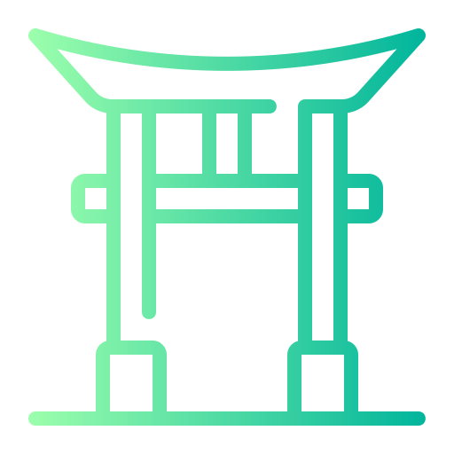 神道 Generic gradient outline icon