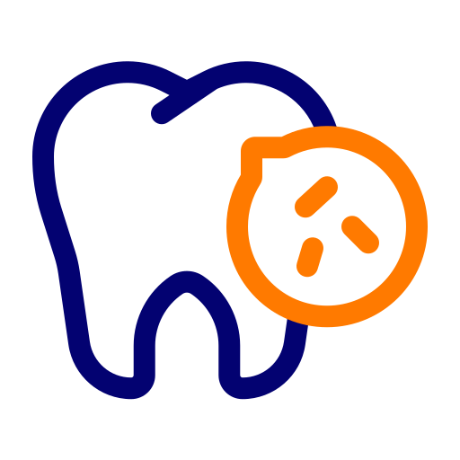 Bacteria Generic color outline icon
