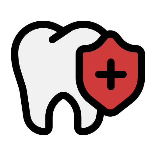 ochrona zębów Generic color lineal-color ikona