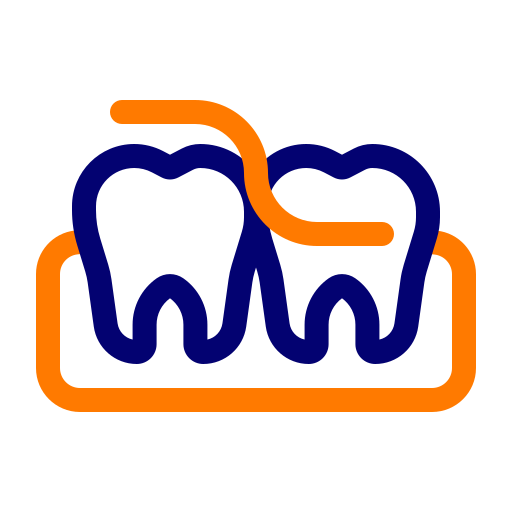 fio dental Generic color outline Ícone