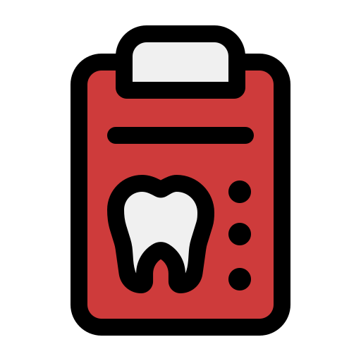 歯科レポート Generic color lineal-color icon