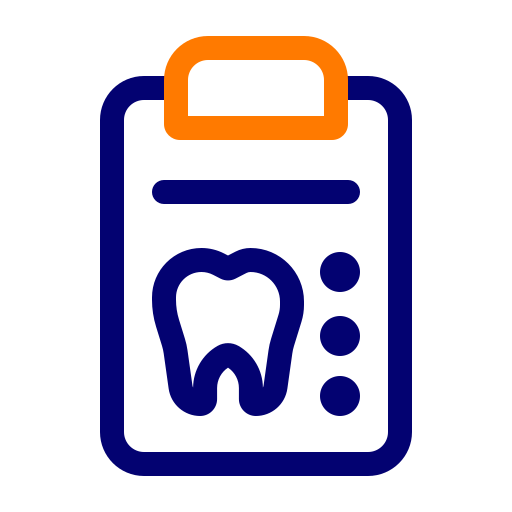 rapporto dentale Generic color outline icona