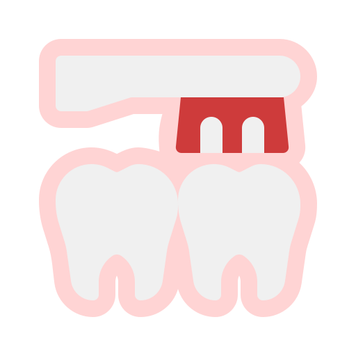 myć zęby Generic color lineal-color ikona
