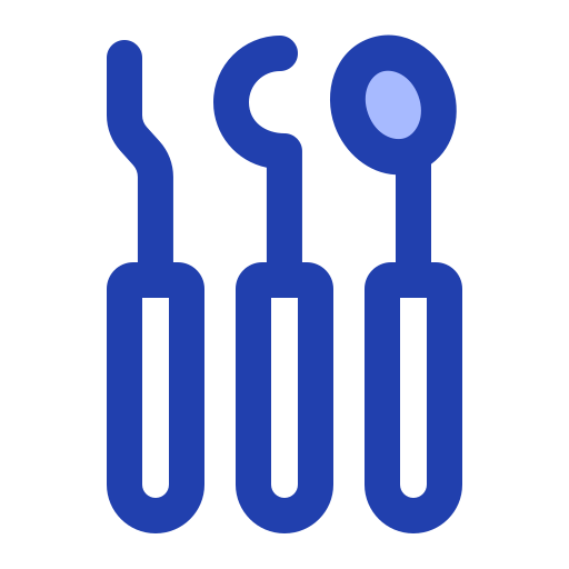strumenti dentali Generic color lineal-color icona
