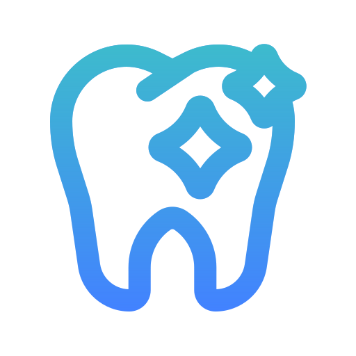 Clean tooth Generic gradient outline icon