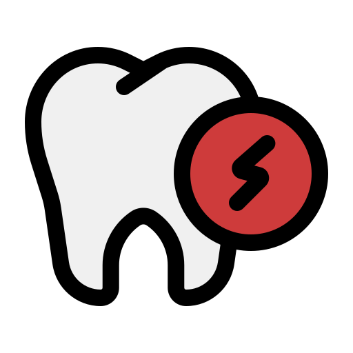 敏感な歯 Generic color lineal-color icon