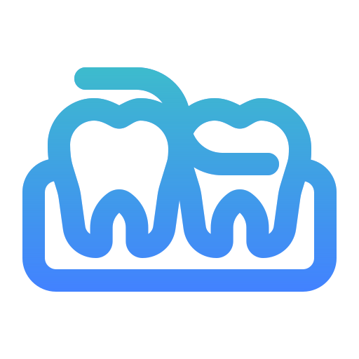 hilo dental Generic gradient outline icono