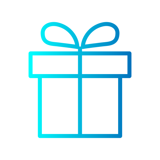 Gift Generic gradient outline icon