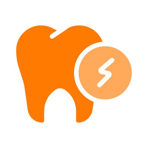 diente sensible Generic color fill icono