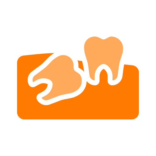 Wisdom teeth Generic color fill icon