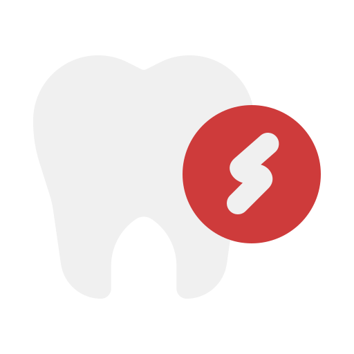 Sensitive tooth Generic color fill icon