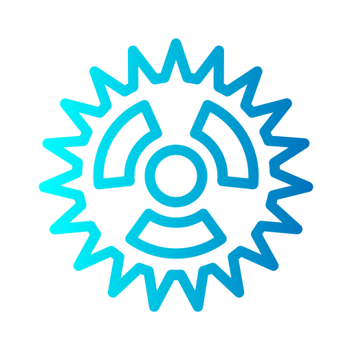 engranaje Generic gradient outline icono