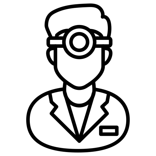 엔트 의사 Generic black outline icon