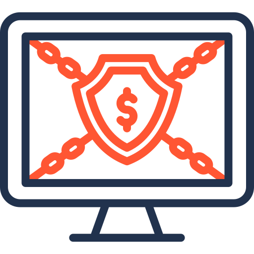 Ransomware Generic color outline icon