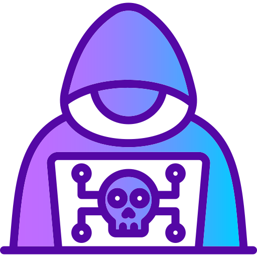 Cyber crime Generic gradient lineal-color icon