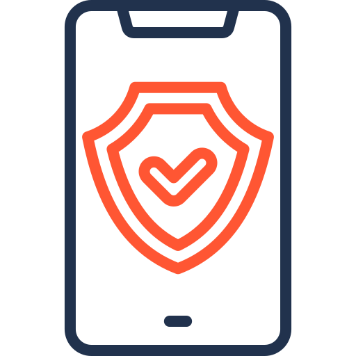 mobile sicherheit Generic color outline icon