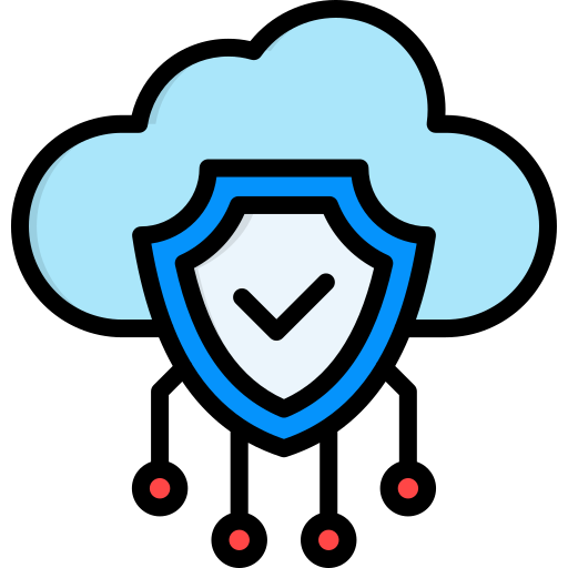 Cloud protection Generic color lineal-color icon