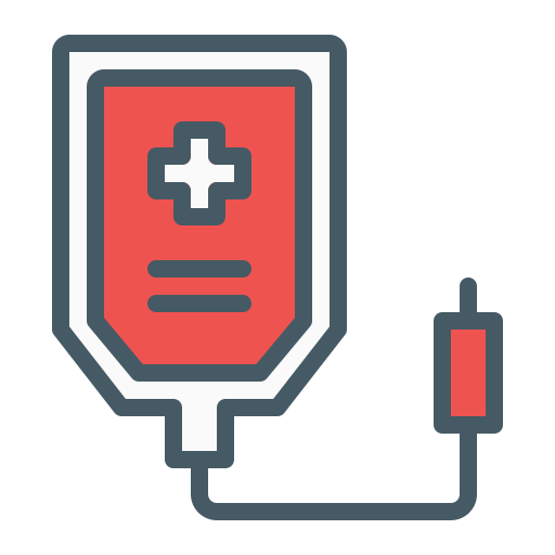 Blood bag Generic color lineal-color icon