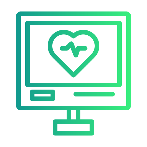 Heart rate Generic gradient outline icon