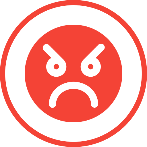 Angry Generic color fill icon