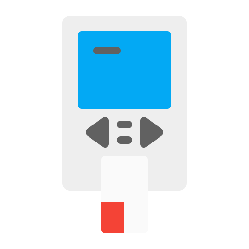 glucosemeter Generic color fill icoon