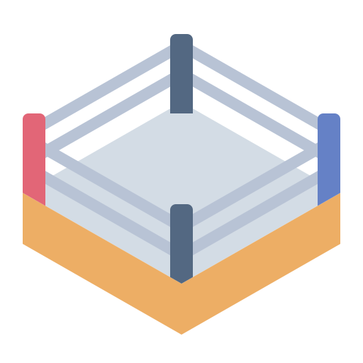 Boxing ring Generic color fill icon