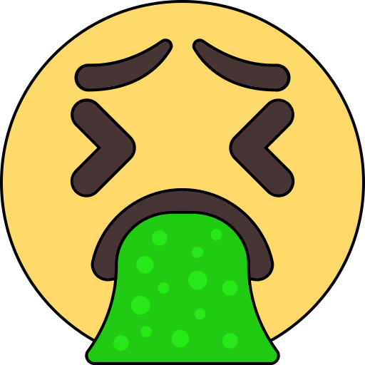 Vomiting Generic color lineal-color icon