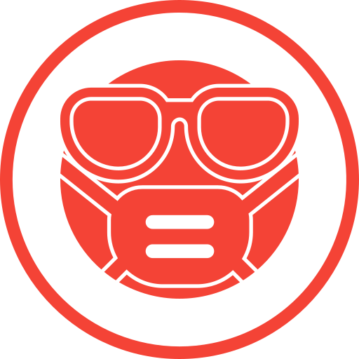 フェイスマスク Generic color fill icon