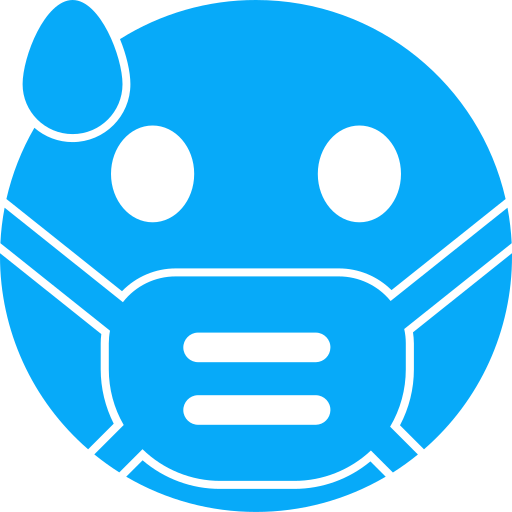 Face mask Generic color fill icon