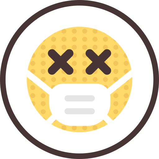 Face mask Generic color fill icon