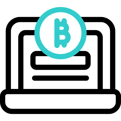 Cryptocurrency Basic Accent Outline icon