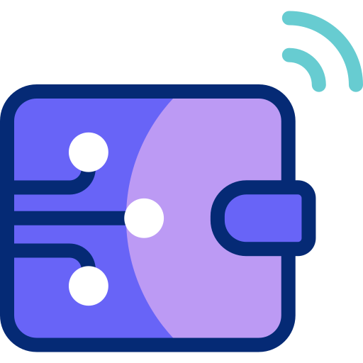 Online wallet Basic Accent Lineal Color icon
