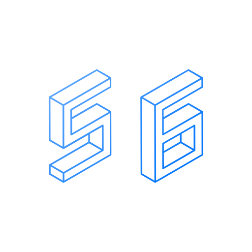 56 Generic gradient outline icoon