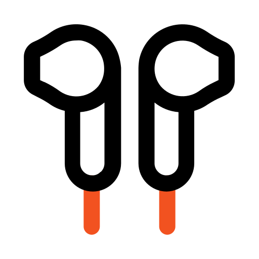 słuchawki Generic color outline ikona