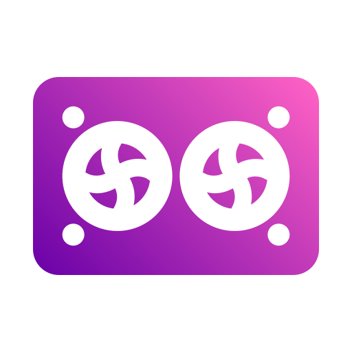 Cooler Generic gradient fill icon
