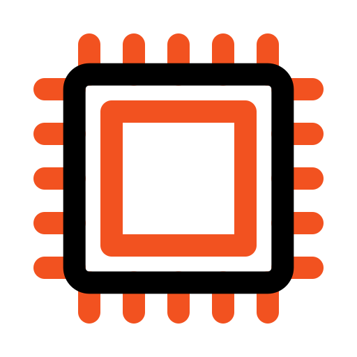 prozessor Generic color outline icon