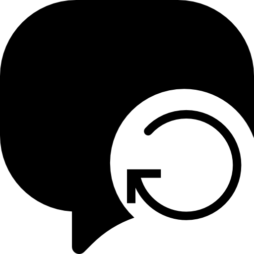 burbuja de diálogo Basic Miscellany Fill icono