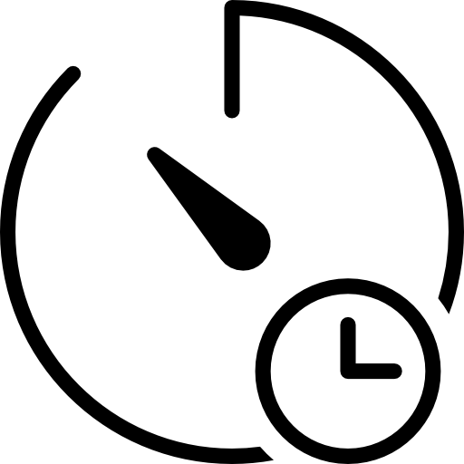 chronomètre Basic Miscellany Fill Icône