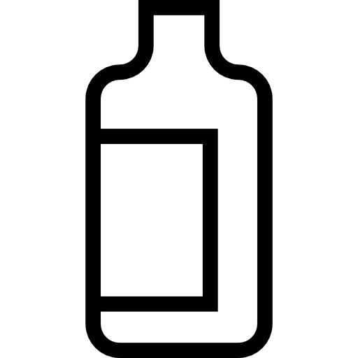 butelka Basic Miscellany Lineal ikona