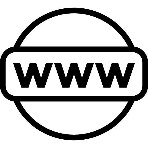 www Basic Miscellany Lineal ikona