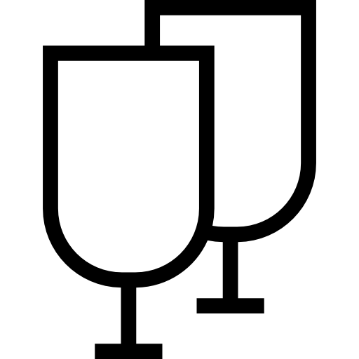 copa de vino Basic Miscellany Lineal icono