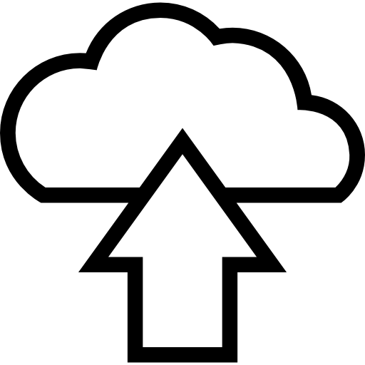 Cloud computing Basic Miscellany Lineal icon