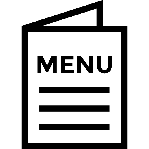 Menu Basic Miscellany Lineal icon