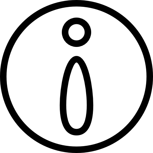 información Basic Miscellany Lineal icono