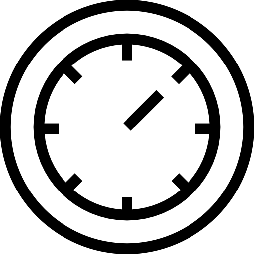 reloj Basic Miscellany Lineal icono