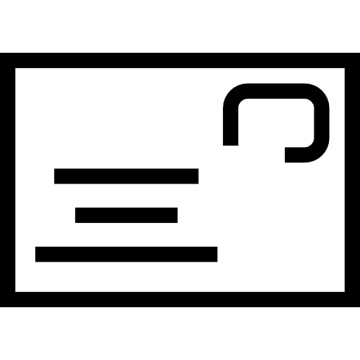 手紙 Basic Miscellany Lineal icon