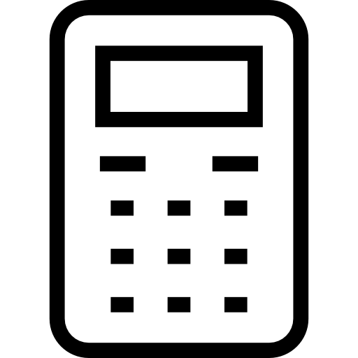 calcolatrice Basic Miscellany Lineal icona
