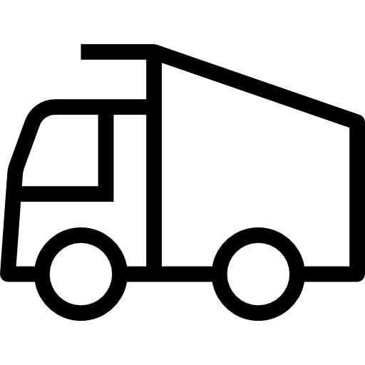 ciężarówka Basic Miscellany Lineal ikona